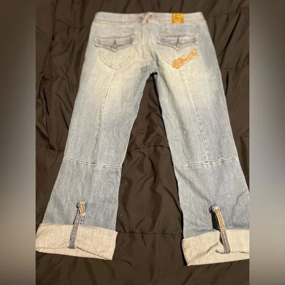 Candie's Light Blue Straight Leg Jeans - Picture 5 of 5